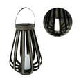 thumbnail image 1 of Alpine Corporation Solar Gray Decorative Plastic Lantern with LED, 1 of 4