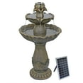 thumbnail image 1 of Alpine Corporation USA142SLR Polyresin Flower Style Garden Fountain, Tan, 1 of 13