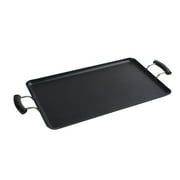 Alpine Cuisine 08-1038A 19 by 11 Inch Aluminum Nonstick Cooking Griddle, Gray