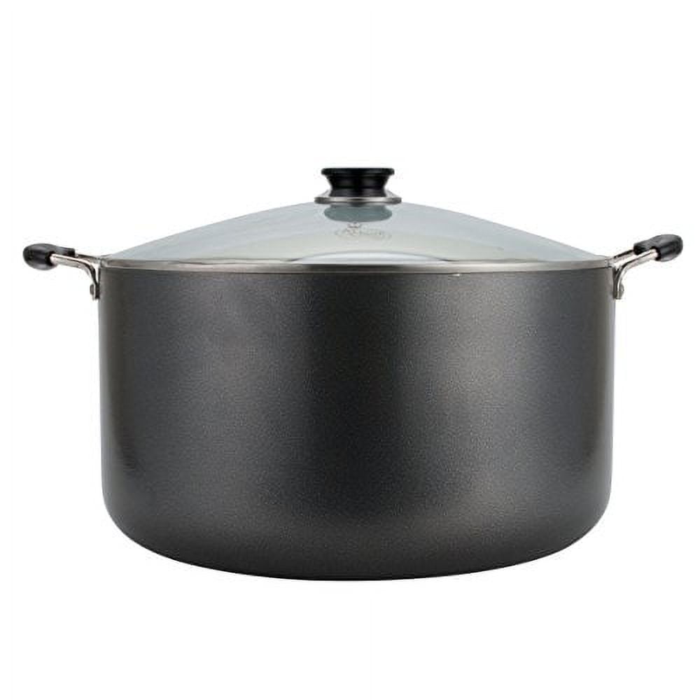 Alpine Cuisine 8.5 Quart Non-stick Stock Pot with Tempered Glass Lid and  Carrying Handles, Multi-Purpose Cookware Aluminum Dutch Oven for Braising,  Boiling, Stewing - Yahoo Shopping