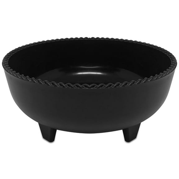 Alpine Cuisine Big Salsa Bowls (Molcajete) 6in/16cm, Food Grade Plastic Material, Heavy Duty & Easy to Clean, Multi-Purpose Salsa Bowl for Serving, Durable & Dishwasher Safe