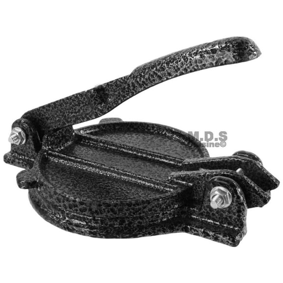 Alpine Cuisine Cast Iron Gordita Press 5 Inch, Durable Gordita Maker Suitable For Flour, Chapattis, Roti & Corn Press, Comfortable & Lightweight, Easy To Clean & Use