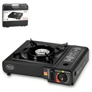 Alpine Cuisine Portable Gas Stove Compact Lightweight Indoor Outdoor Cooking AI38263