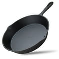 thumbnail image 1 of Alpine Cuisine Pre-seasoned Cast Iron Frypan 8-Inch - Black Cast Iron Frypan - Durable, Heavy Duty Cooking Pans - Multipurpose Use Kitchen Pans, 1 of 8