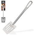 thumbnail image 1 of Alpine Cuisine Professional Cookware Stainless Steel Slotted Spatula - Thin Slotted Spatula Heat Resistant for Cooking, Frying, Grilling & Flipping Fish Meat Eggs - Easy to Clean, 1 of 7