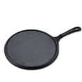 thumbnail image 1 of Alpine Cuisine Round Comal Cast Iron 10 Inch Seasoned Coating Black with Durable Single Handle – Comfortable Comal For Cooking, Even Heating & Versatile Kitchen Cookware Color Sleeve Bag Packing, 1 of 8