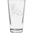 thumbnail image 1 of Alpine Dachsbracke Dog Themed Etched All Purpose 16oz Libbey Pint Glass, 1 of 1