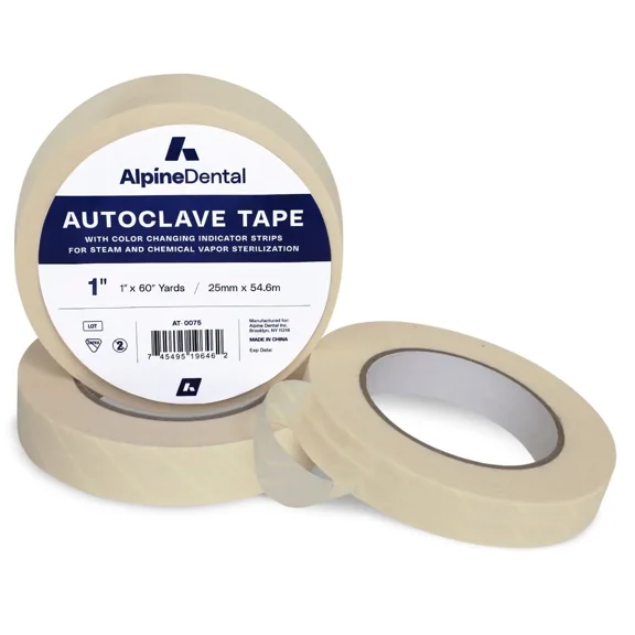Alpine Dental Autoclave Tape 3/4"