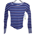 thumbnail image 1 of Alpine Design Boys' Waffle Long-Sleeve Shirt Evening Blue Stripe - Large (10-12), 1 of 4