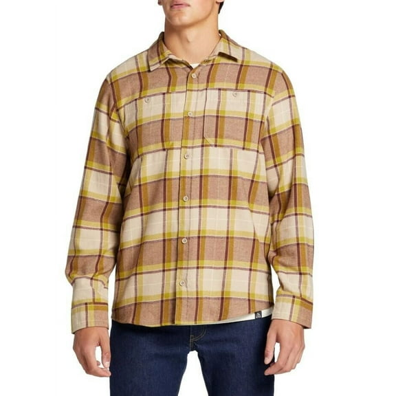 Alpine Design Men's Brushed Flannel Long Sleeve Shirt Size L