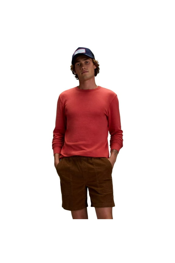 Men's Long Sleeve Shirt, Medium, Antique Rosewood