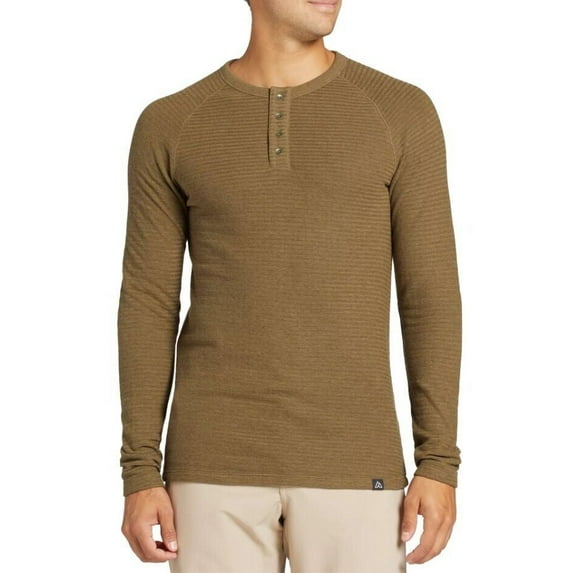 Alpine Design Men's Mountain Long Sleeve Henley Shirt Size XXL