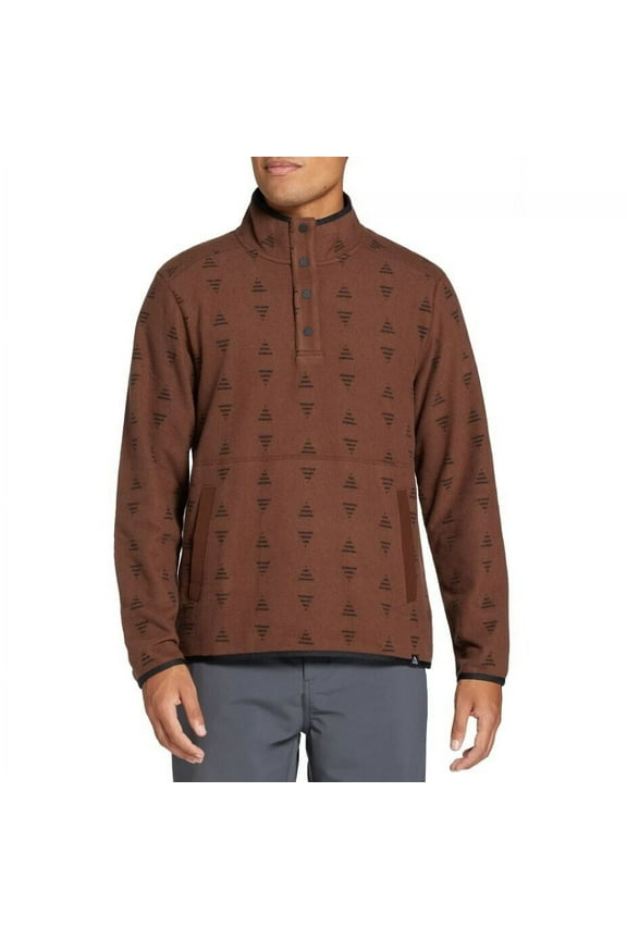 Design Men's Outlook Point 1/4 Snap Fleece Pullover size M