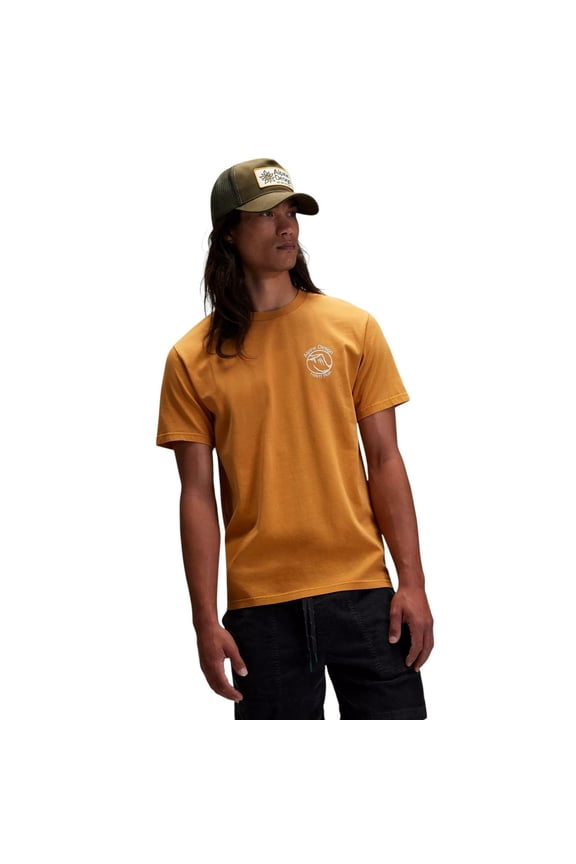 Alpine Design Men's Short Sleeve Graphic T-Shirt, Small, Golden Honey