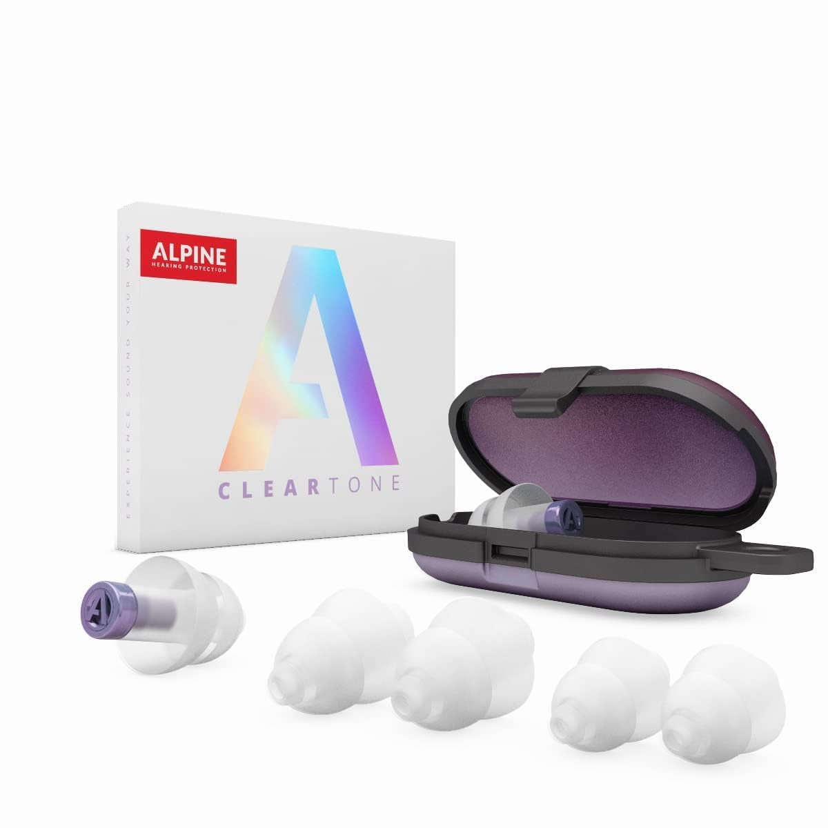 Alpine Earplugs for Noise Reduction Premium Hearing Protection High Fidelity Ear Plugs for