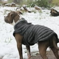thumbnail image 1 of Alpine Extreme Weather Puffer Dog Coat by Doggie Design - Black - 3X-Large, 1 of 2