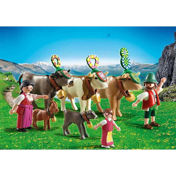 Alpine Festival Procession