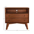 thumbnail image 1 of Flynn Large Nightstand, Chestnut, 1 of 13