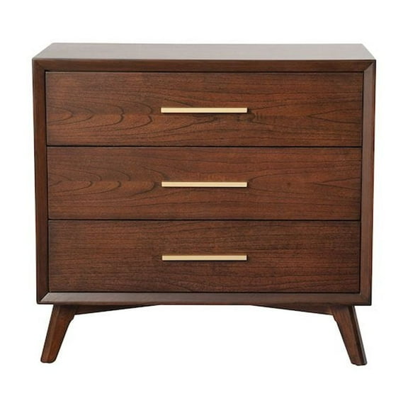 Alpine Furniture Gramercy 3 Drawer Small Chest