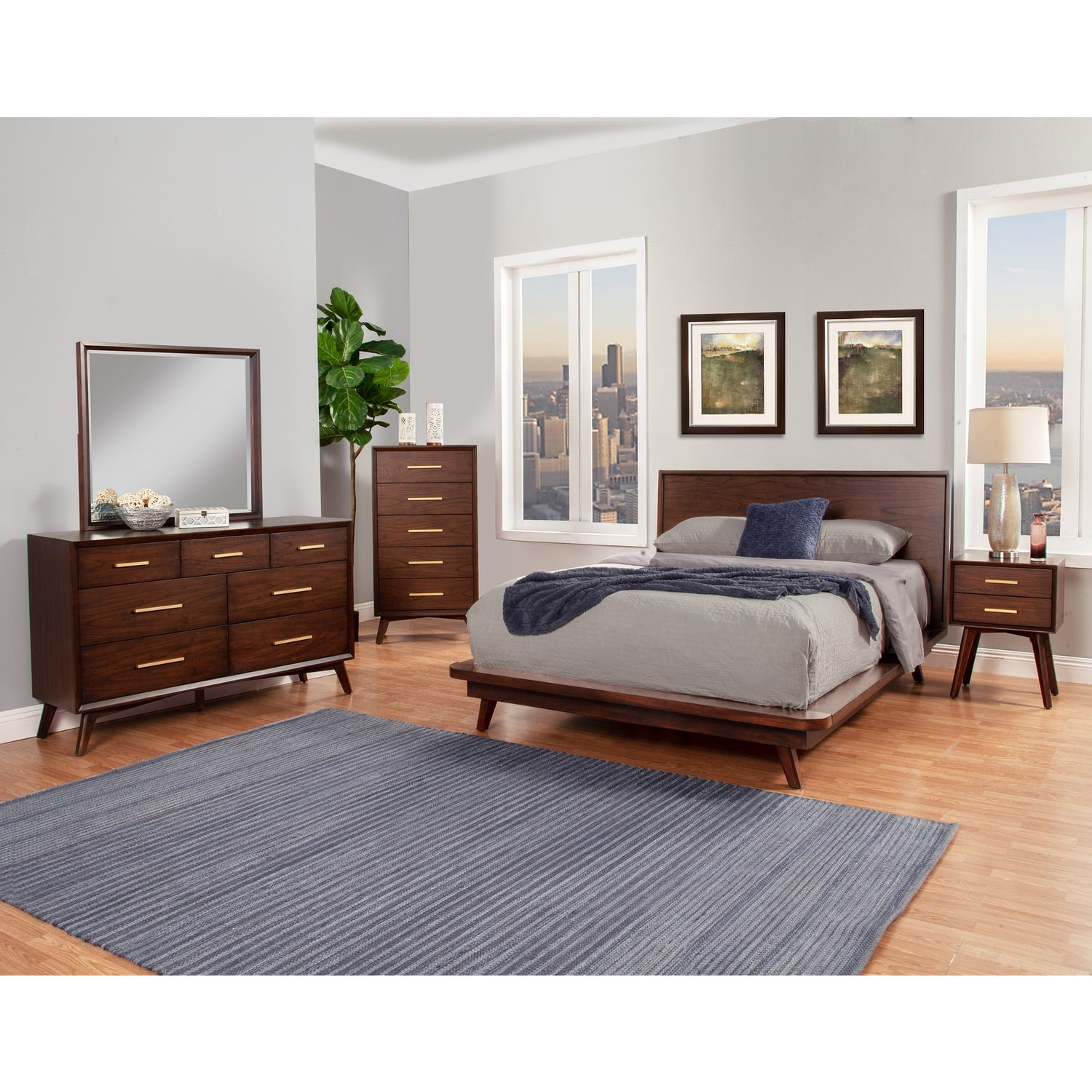 Alpine Furniture Gramercy Mirror - Thumbnail 5