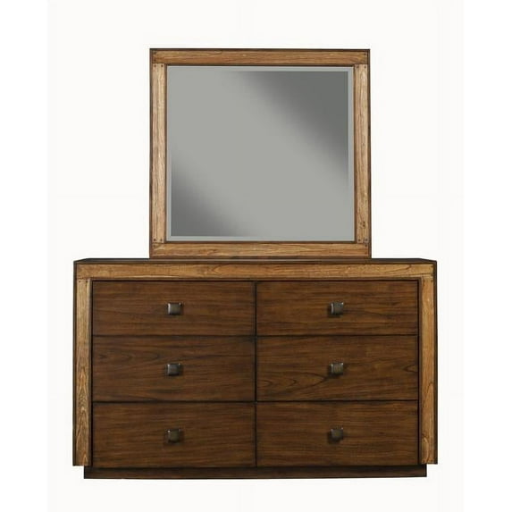 Alpine Furniture Jimbaran Bay Mirror, Tobacco