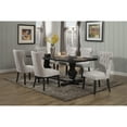 thumbnail image 1 of Alpine Furniture Manchester Dining Table, Vintage Black, 1 of 9