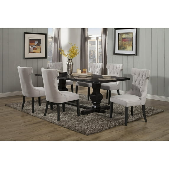 Alpine Furniture Manchester Dining Table, Vintage Black