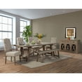 thumbnail image 1 of Alpine Furniture Newberry Extension Dining Table in Weathered Natural (Brown), 1 of 9