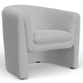 thumbnail image 1 of Alpine Furniture Tori Upholstered Accent Chair in Gray, 1 of 7