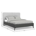 thumbnail image 1 of Alpine Furniture Walden Standard King Bed, 1 of 10