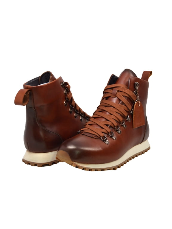 Alpine GT Boots Handcrafted Leather-Suede Mens Shoes