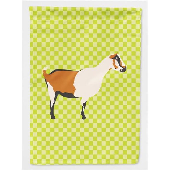 Alpine Goat Green Flag Garden Size