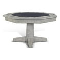 thumbnail image 1 of Alpine Gray Wood Game and Dining Table with Reversible Top, 1 of 9