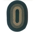 thumbnail image 1 of Alpine Green 10 ft. x 13 ft. Rug - Oval Shape - Hand Guided Construction, 1 of 1
