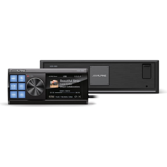 Alpine HDS-990 Status Series High-Resolution Digital Media Audio Source (Does Not Play Discs)