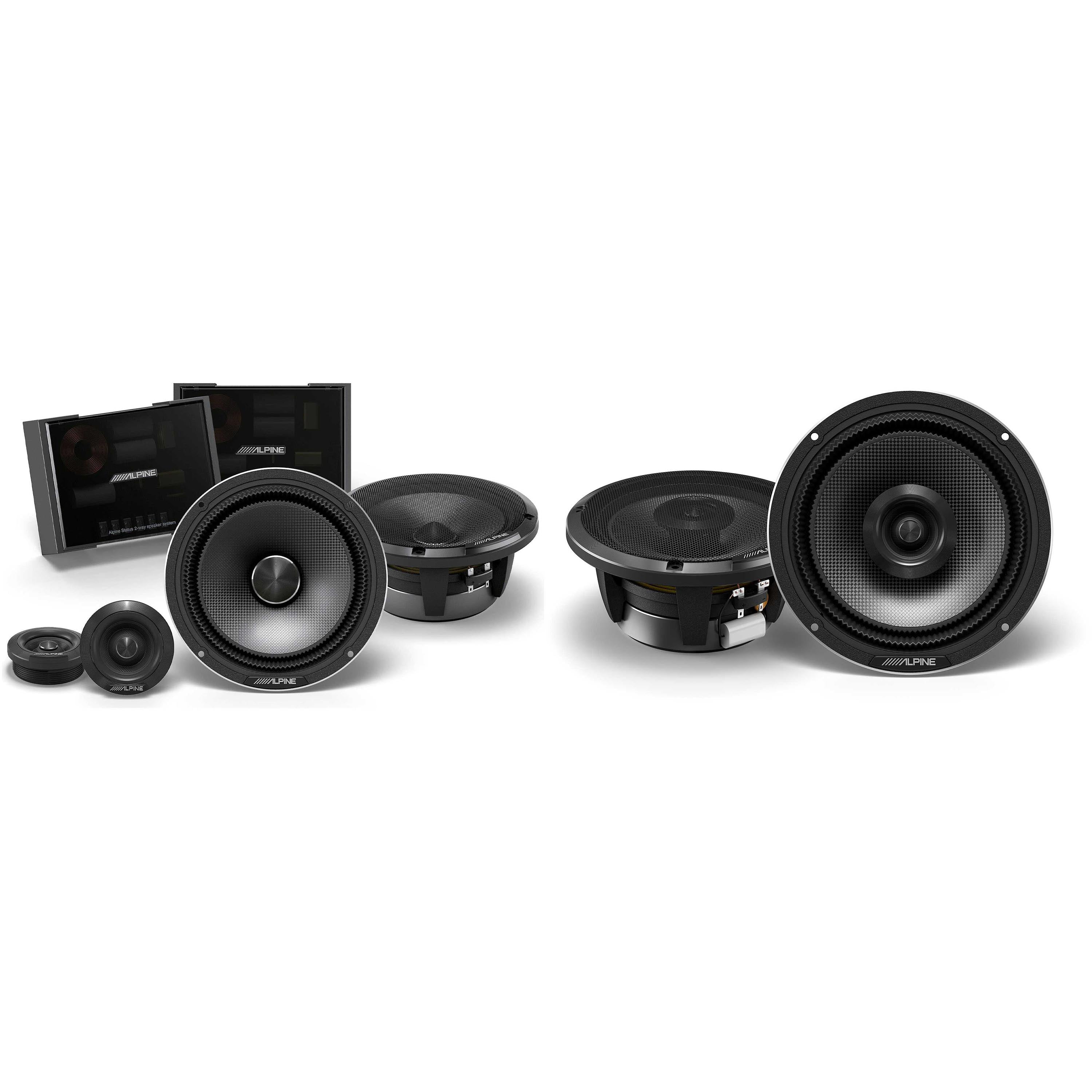 Alpine HDZ-65CS Status Series Hi-Res 6.5” 2-Way Slim-fit Component