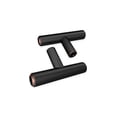 thumbnail image 1 of Alpine Hardware Solid Euro Style Bar Handle Pull | 10Pack ~1 3/4" Length | Heavy Stainless Steel T-Knob Pull with a Matte Black Bronze Finish | Cabinet Hardware, 1 of 5