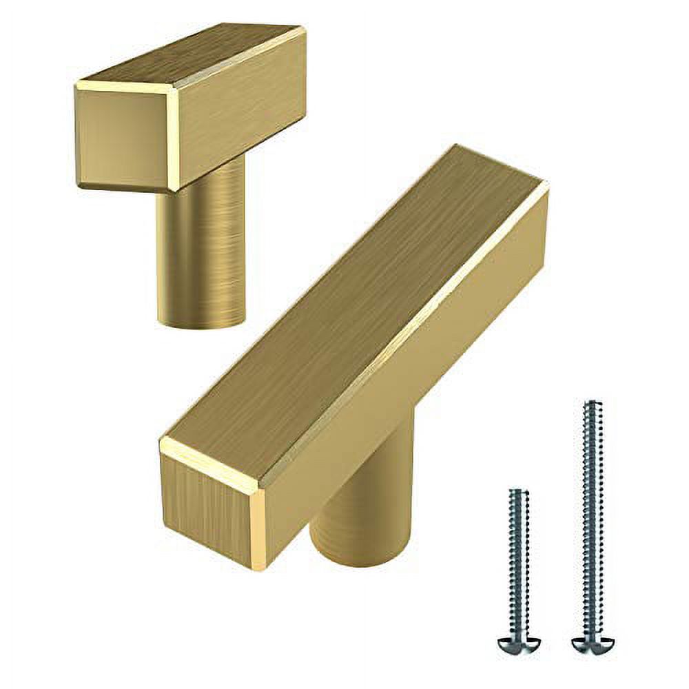 Alpine Hardware Solid Euro Style Bar Handle Pull 25Pack 2" Length