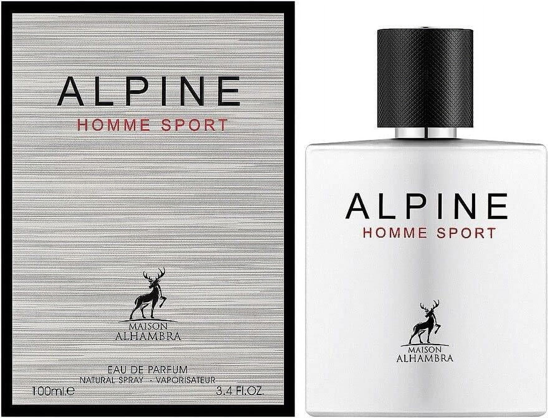 Alpine Homme Sport by Maison Alhambra 3.4 oz EDP for Men