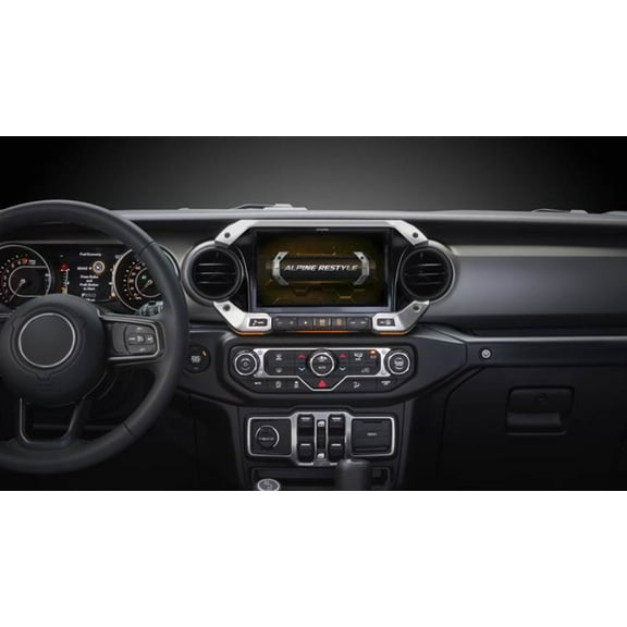 Alpine i509-WRA-JL 9-Inch Multimedia Receiver Compatible with 2018-Up Jeep Wrangler and 2020-Up Gladiator