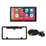 Alpine ILX-407 7-inch Multimedia Receiver with HCE--C114 Back Up Camera and KTX-C10LP Frame