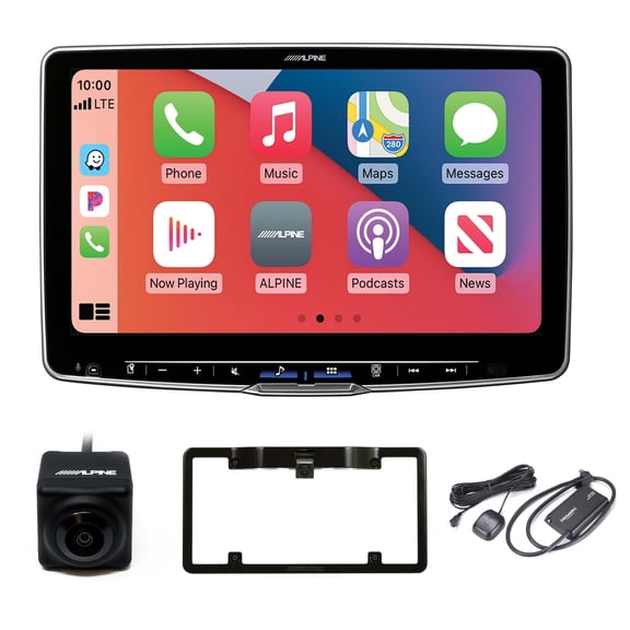 Alpine ILX-F511 Halo11 Multimedia Receiver w/ 11" Touchscreen Display w/ SXV300v1 Satellite Tuner, Frame and Back Up Cam