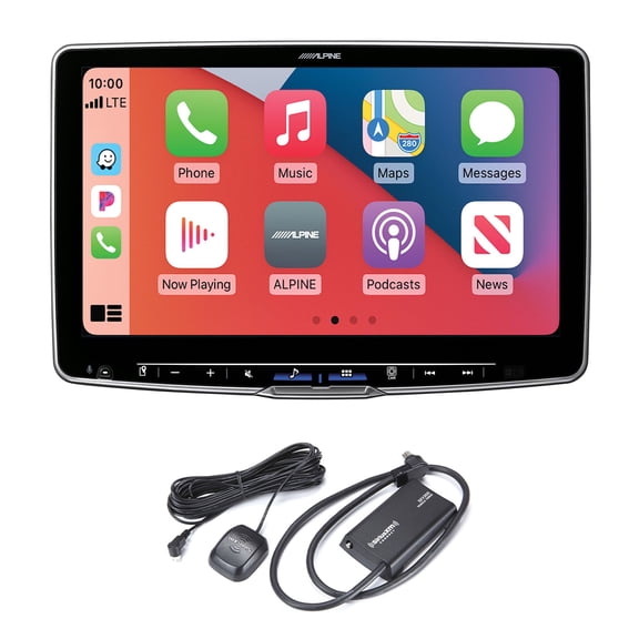 Alpine ILX-F511 Halo11 Multimedia Receiver with 11-inch Floating Touchscreen Display with SXV300v1 Satellite Tuner