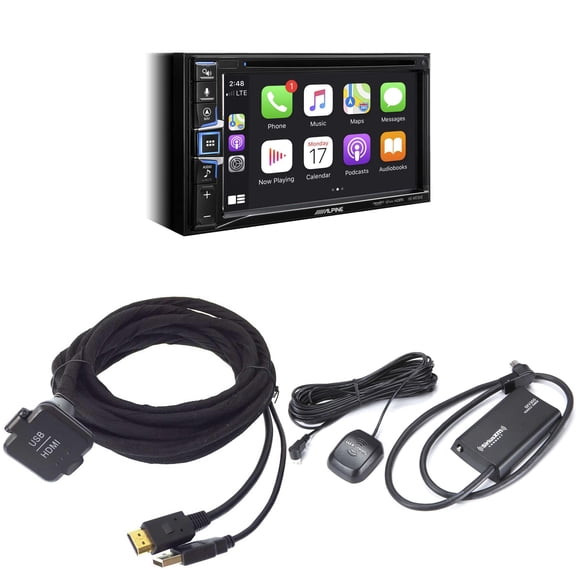 Alpine INE-W970HD, KCU-315UH USB / HDMI Extension Cable with SiriusXM Tuner Included