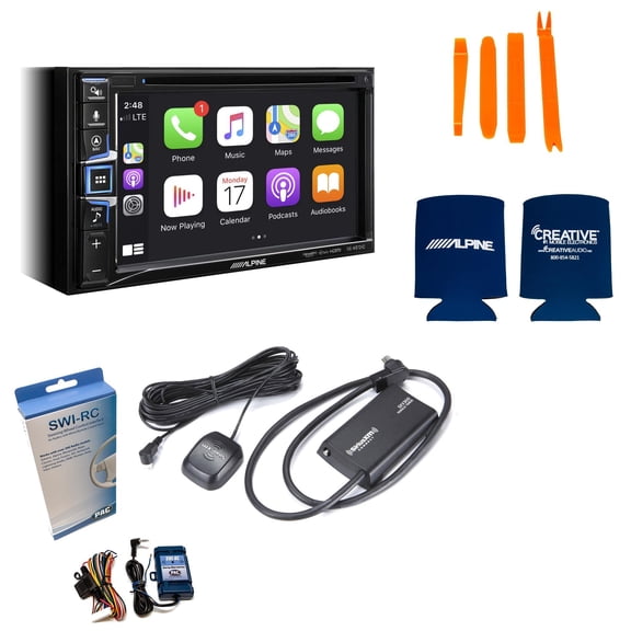 Alpine INE-W970HD Touchscreen Navigation system with SiriusXM Tuner, Steering Wheel control adpater Included