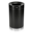 thumbnail image 1 of Alpine Indoor Commercial Trash Can with Lid - 50 Gallon Heavy Duty Stainless Steel Garbage Can, Large Open Top Round Garbage Can, Perfect for Office, Bathroom, and High Traffic Areas (Black), 1 of 7