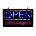 thumbnail image 1 of Alpine Industries 22" x 13" LED Programmable Message Board Open Sign, 1 of 3