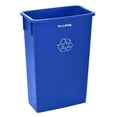 Alpine Industries 23 Gallon Slim Trash Can - Compact Garbage Bin - Wide ...