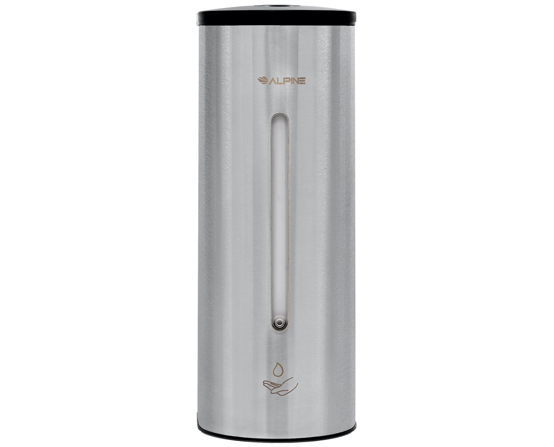 Stainless Steel Automatic Wall-Mounted Soap and Sanitizer Dispenser