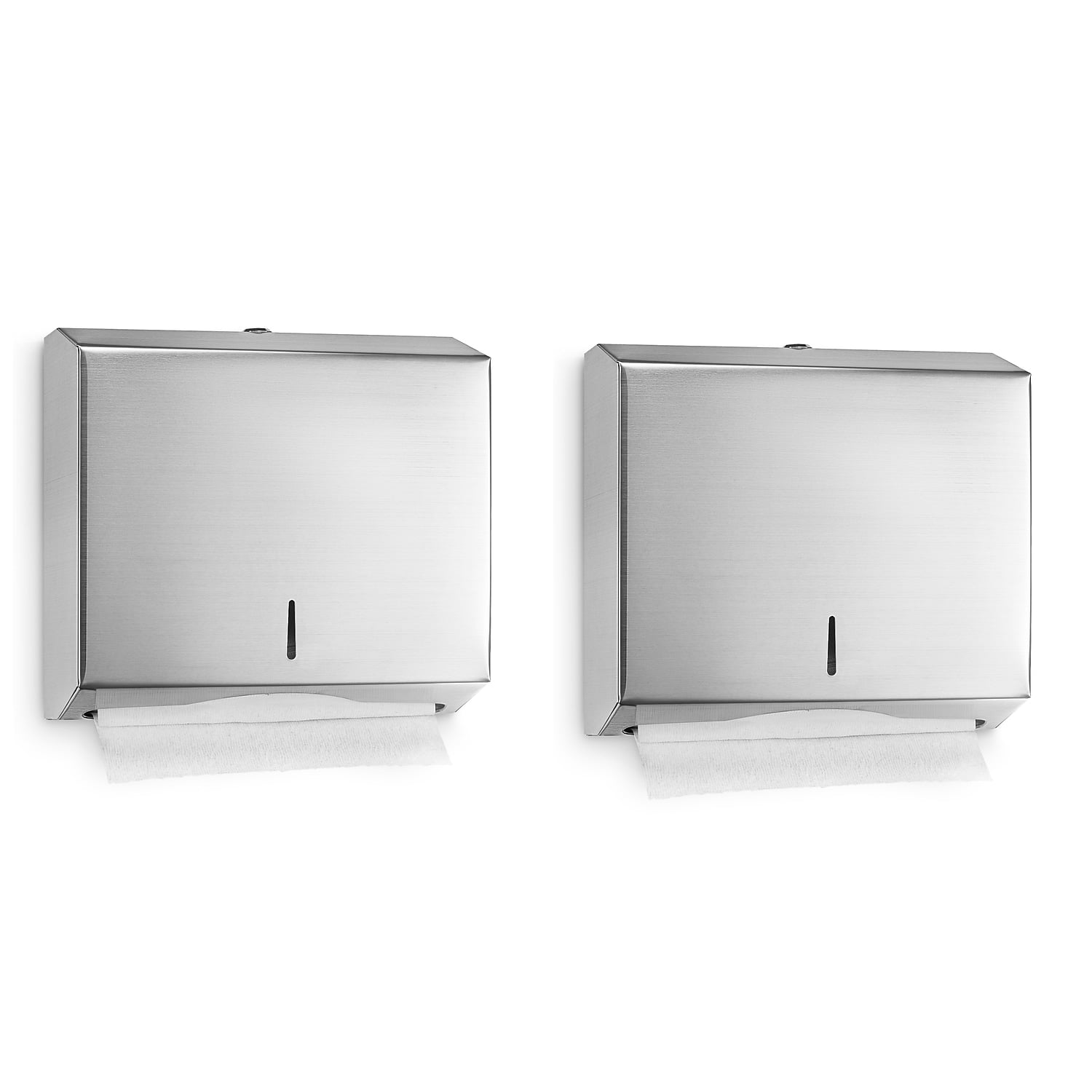 Alpine Industries Centerpull Paper Towel DispenserStainless Steel2/Pack